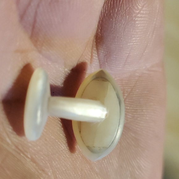 Ivory cufflinks - Picture 2 of 2